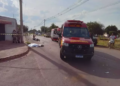 Motociclista colide moto contra caminhonete e morre em cruzamento de Corumbá