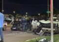 Com sinais de embriaguez, condutor de Gol colide em Jeep e Vectra na Via Park