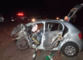 Condutor morre, após invadir pista contrária e bater em outro veículo na BR-163