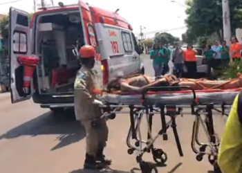 Pintor encosta cabo de metal em rede elétrica e é eletrocutado em Três Lagoas