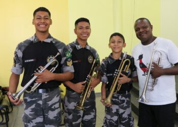No Pantanal, crianças e adolescentes têm aulas com músicos da Orquestra Sinfônica Brasileira