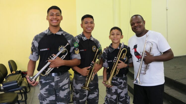 No Pantanal, crianças e adolescentes têm aulas com músicos da Orquestra Sinfônica Brasileira