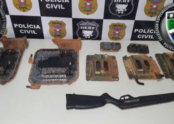 Polícia desarticula quadrilha e recupera R$ 150 mil em módulos de caminhões