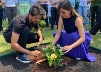 “SIM” das famílias para doação de órgãos marca inauguração do Jardim da Esperança em hospital