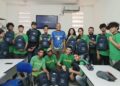 Estudantes do Programa Pioneiros, da Águas Guariroba, recebem kit com material escola e camiseta para desenvolverem projetos