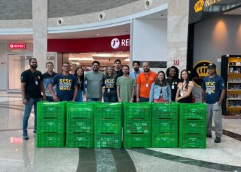 Bosque dos Ipês realiza entrega de 400 kg de alimentos arrecadados em evento geek no shopping