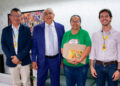 Presidente do TCE-MS recebe superintendente estadual dos Correios