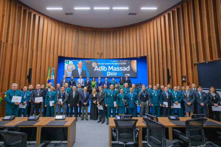 Medalha Adib Massad consagra 48 profissionais da segurança pública de MS