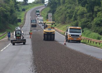 Confira trechos da BR-163 interditados parcialmente para obras e serviços nesta sexta