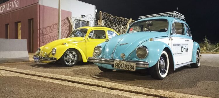 Encontro de carros antigos une hobby a solidariedade neste sábado