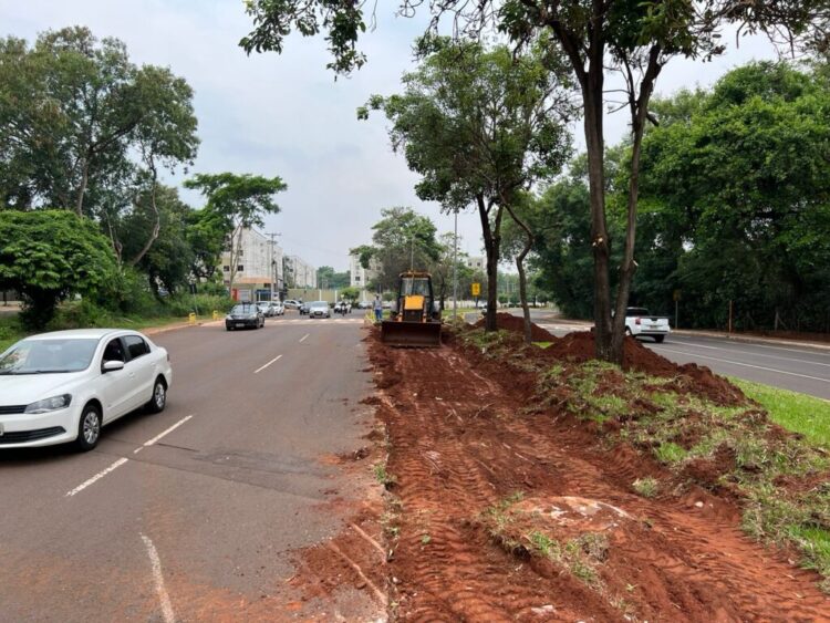 Avenida Senador Antônio Mendes Canale recebe reordenamento viário