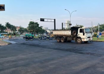 Após fiscalização da Agereg, Águas Guariroba refaz intervenção na Via Park com Afonso Pena