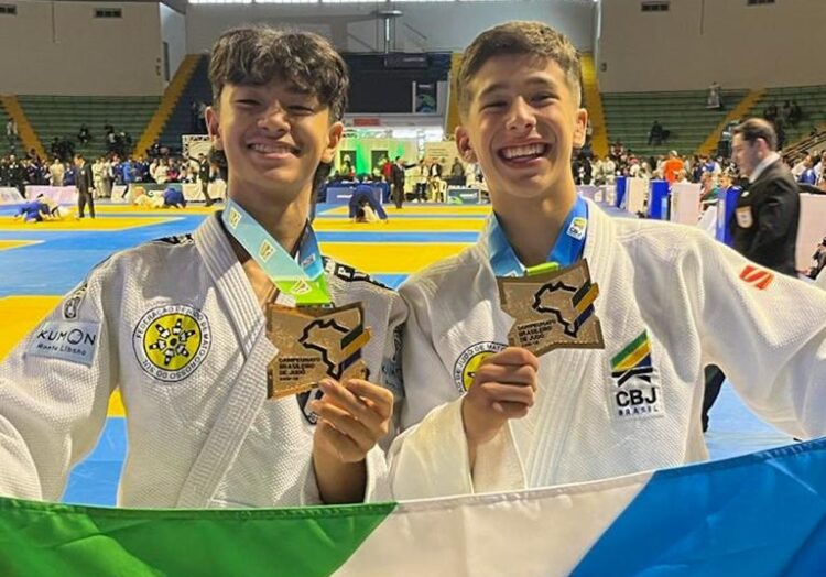 MS conquista nove medalhas no Campeonato Brasileiro Sub-13 e Sub-15 de Judô