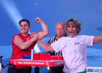 Representando MS, Chris Souza é vice-campeã mundial de luta de braço