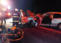 Morre a segunda vítima de colisão frontal entre Palio e Fiat Uno, na BR-267