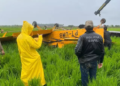 Piloto agrícola morre, após não conseguir levantar voo com avião, em Ponta Porã