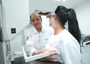 TCE-MS recebe ônibus da Cassems para realização de mamografia e preventivo nas servidoras