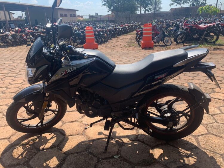 Polícia prende jovem de 18 anos que roubou Shineray/XT150-8, no Cidade Morena