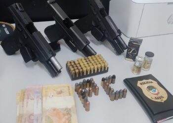 Fisiculturista que levou tiro na perna por PM é preso com pistolas e anabolizantes