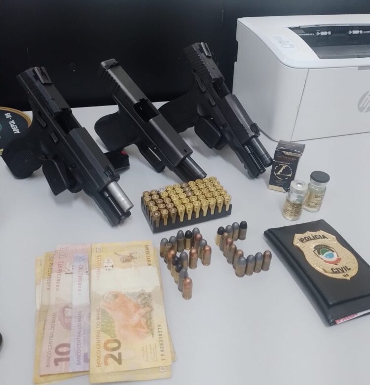 Fisiculturista que levou tiro na perna por PM é preso com pistolas e anabolizantes