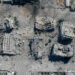 Israel destrói distrito de Gaza e míssil atinge igreja ortodoxa