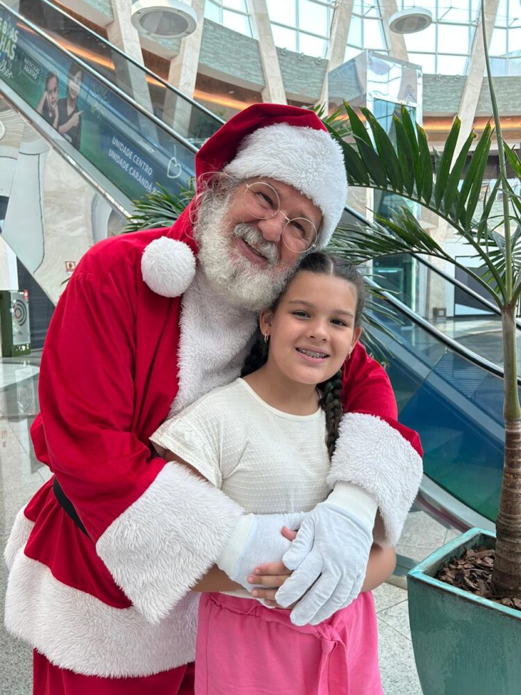 Papai Noel chega a shopping neste sábado com programação extensa para celebrar