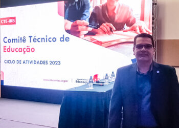 Chefe da Divisão de Educação do TCE-MS participa de reunião de Comitê Técnico do IRB