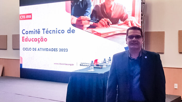Chefe da Divisão de Educação do TCE-MS participa de reunião de Comitê Técnico do IRB