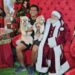 Cachorros roubam a cena em lugar especial preparado para eles no Espaço do Papai Noel