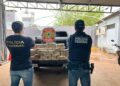 PF prende traficante que levava 100 kg de pasta base de cocaína em caminhão