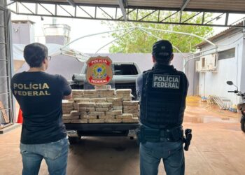 PF prende traficante que levava 100 kg de pasta base de cocaína em caminhão