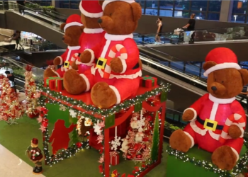 Tour com Papai Noel e Caravana do Natal da Coca-Cola promovem espírito natalino em Campo Grande