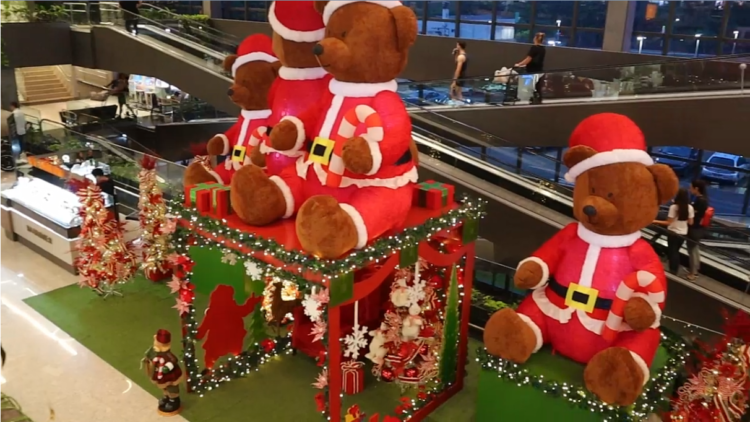 Tour com Papai Noel e Caravana do Natal da Coca-Cola promovem espírito natalino em Campo Grande