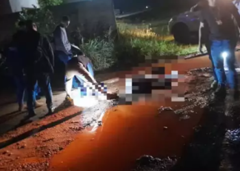 Corpo esquartejado é encontrado e partes dentro de sacos plásticos na linha internacional