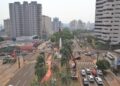 Prefeitura começa a instalar iluminação decorativa na Afonso Pena, 14 de Julho e rotatórias