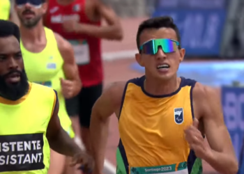 Atleta do Sesi MS, Yeltsin Jacques é ouro no atletismo do Parapan do Chile
