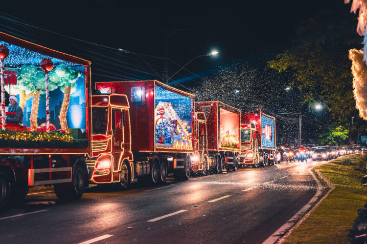 Caravana de Natal da Coca-Cola chega na nesta quinta-feira em Campo Grande