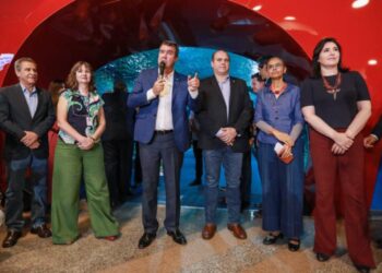 Presidente Marcelo Bertoni participa da sanção da Lei do Pantanal pelo Governo do Estado