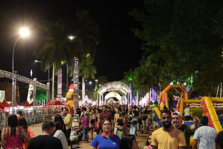 Confira a programação natalina da 14 de Julho e da Cidade do Natal desta terça-feira (12)