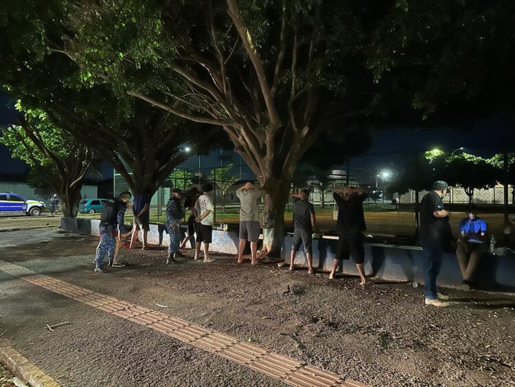 Após “randandam” e tiros na Região Lagoa, polícia prende 6, faz 407 abordagens e apreende 6 motos