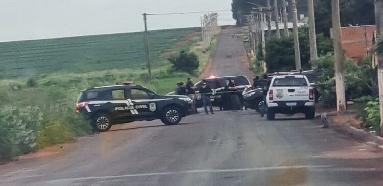 Operação da Polícia Militar tem confronto e um suspeito de tráfico morto, no interior