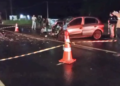 Homem morre e 4 ficam feridos, após colisão frontal na saída para Cuiabá, na Capital