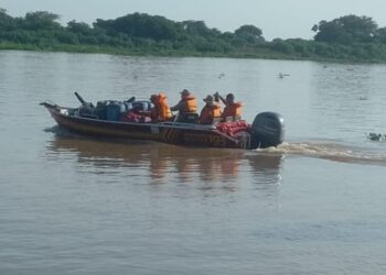 Bombeiros são acionados para atuar em combate a incêndio na Serra do Amolar