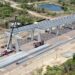 Com avanço, obra da ponte da Rota Bioceânica está 43,6% concluída nas duas margens do Rio Paraguai