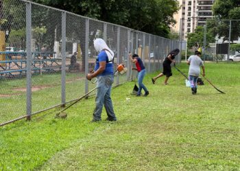 Parques e praças são preparados para o retorno do Movimenta Campo Grande