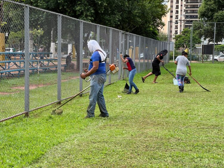 Parques e praças são preparados para o retorno do Movimenta Campo Grande