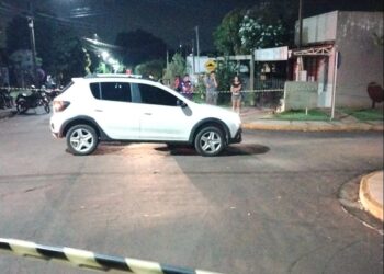 Bêbado, homem é preso por invadir com o carro cena de crime no interior de MS