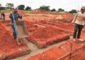 Avança a construção de moradias para as famílias da comunidade Mandela, na Capital