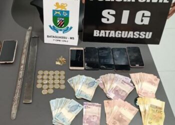 Quadrilha é desarticulada, após arrombar cofre e furtar dinheiro de empresa em MS