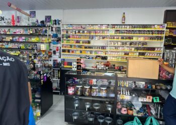 Proprietário de tabacaria é preso por diversos cigarros eletrônicos ilegais, na Capital